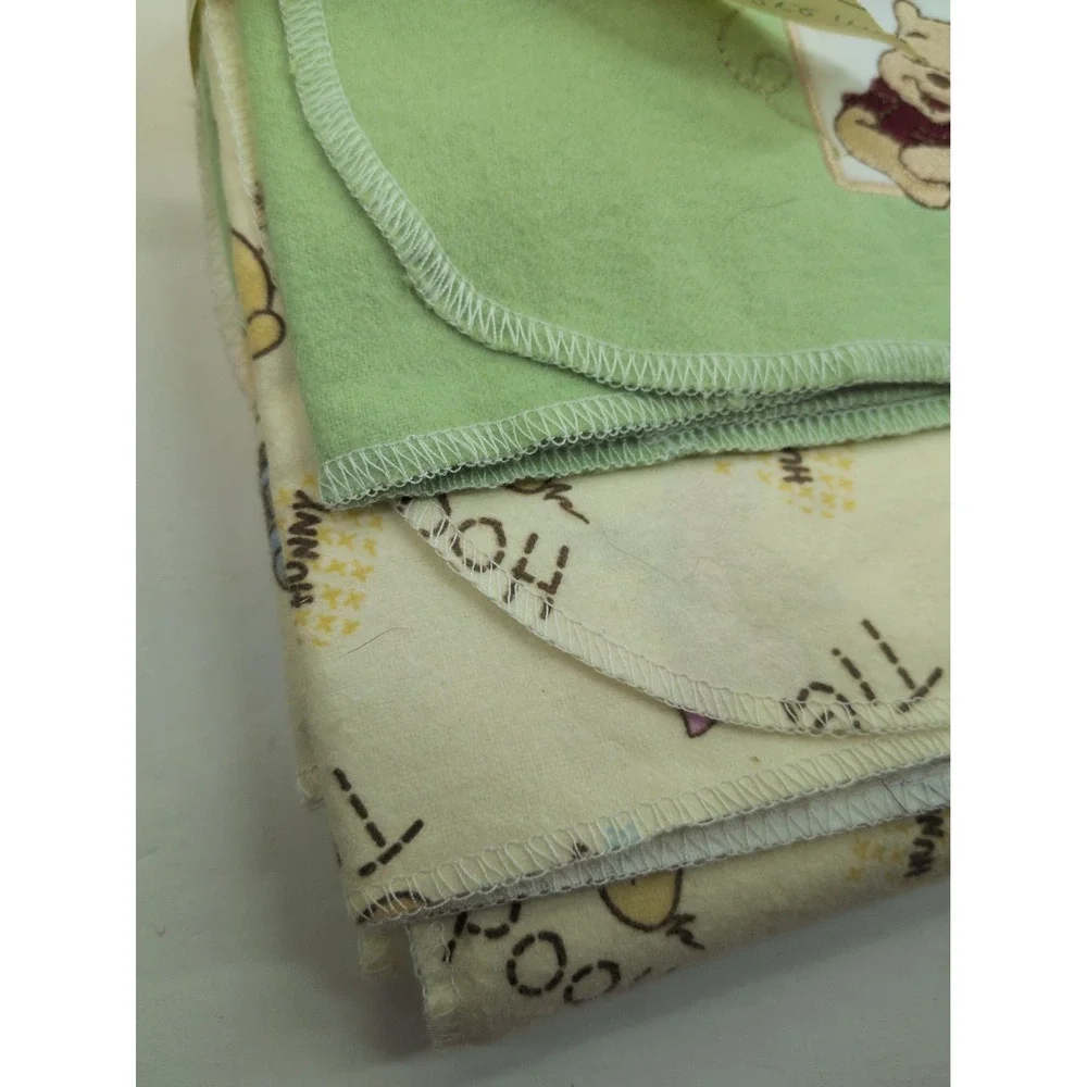 NEW VNTG🍯Disney Winnie The Pooh And Friends Nursery Receiving Baby Blanket Gift